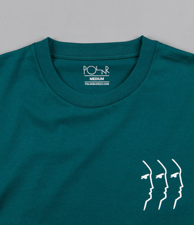 Polar Three Faces T-Shirt - Dark Teal