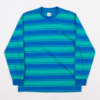 Polar Tilda Long Sleeve T-Shirt - 80's Blue / Mint thumbnail