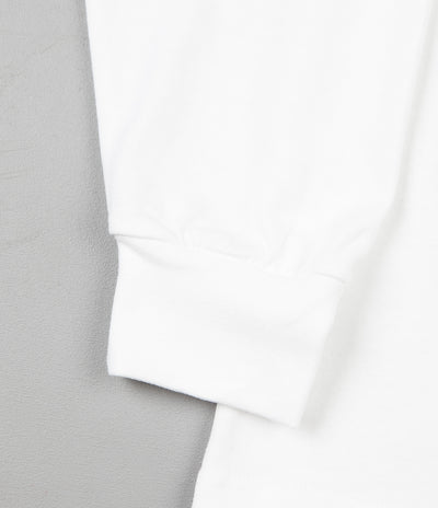 Polar TK Fill Logo Long Sleeve T-Shirt - White