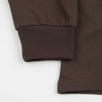 Polar Turtleneck Long Sleeve T-Shirt - Chocolate thumbnail