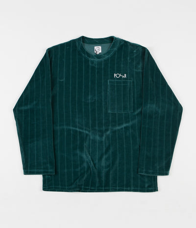 Polar Velour Pullover Sweatshirt - Dark Green