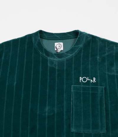 Polar Velour Pullover Sweatshirt - Dark Green