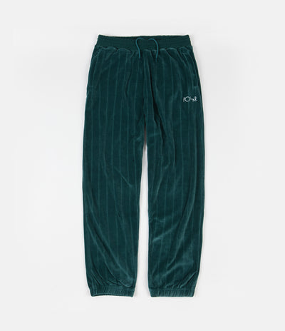 Polar Velour Sweatpants - Dark Green