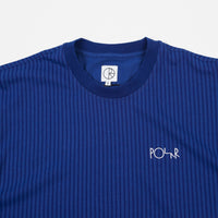 Polar Vertical Stripe T-Shirt - Dark Blue thumbnail