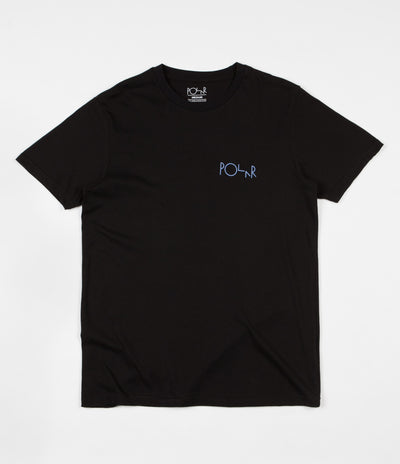 Polar Wavy Faces T-Shirt - Black