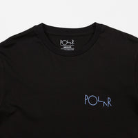 Polar Wavy Faces T-Shirt - Black thumbnail