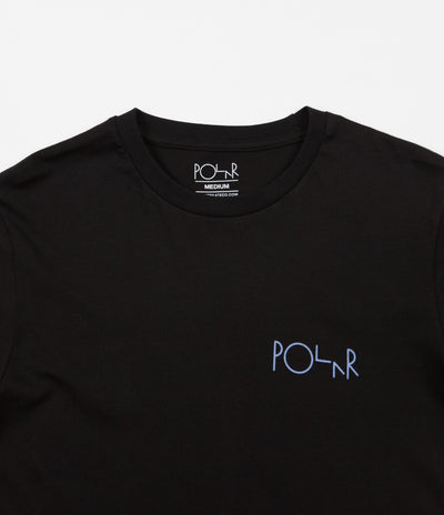 Polar Wavy Faces T-Shirt - Black
