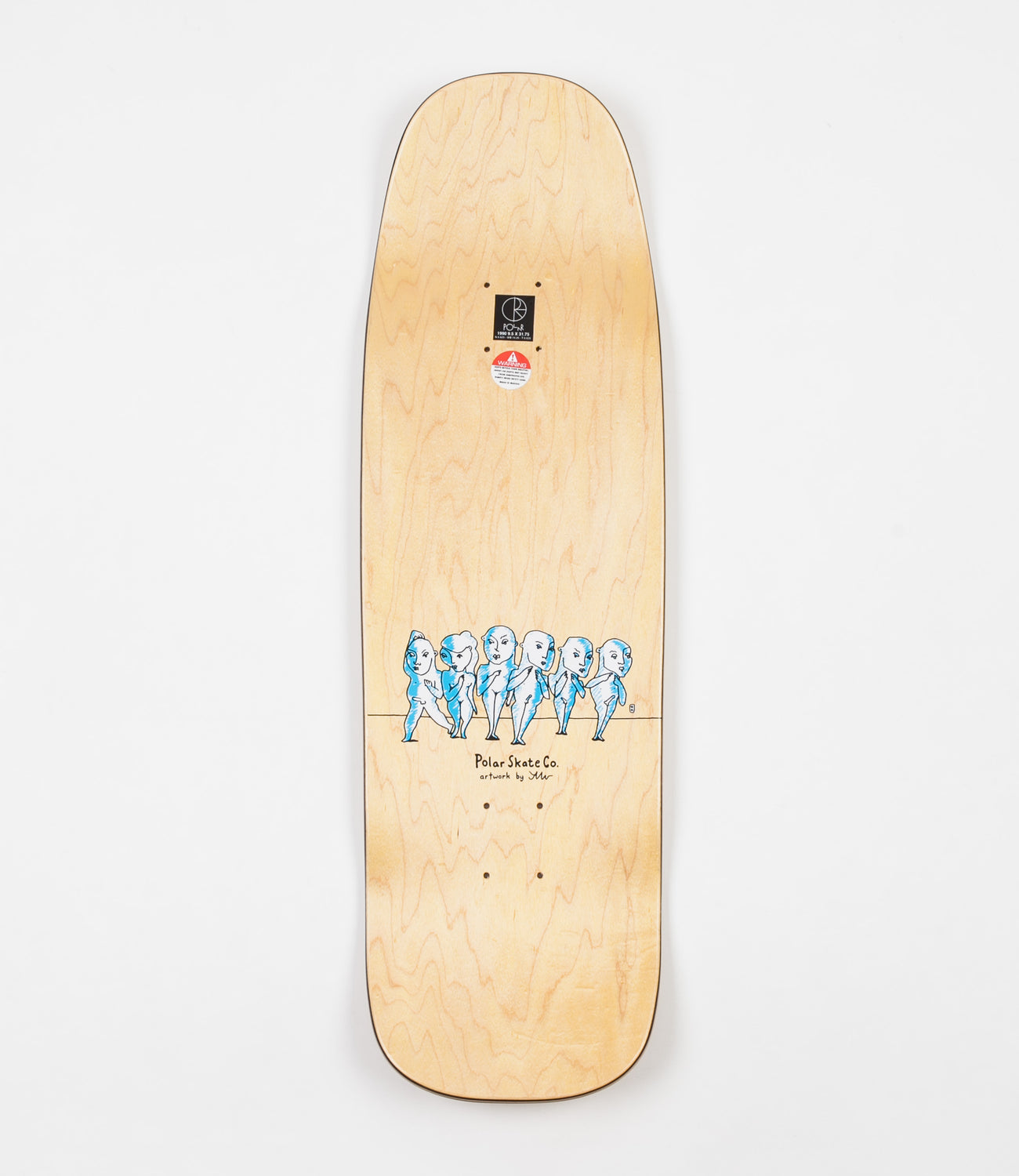 Polar Where Do We Go From Here? 1990 Shape Team Deck - 9.5
