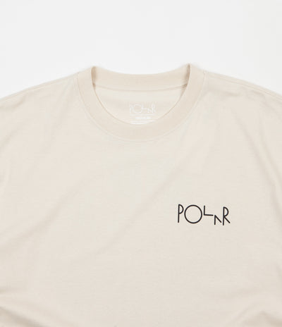 Polar World Fill Logo T-Shirt - Sand