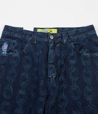 Polar x Iggy 93 Denim Jeans Chains Dark Blue Flatspot