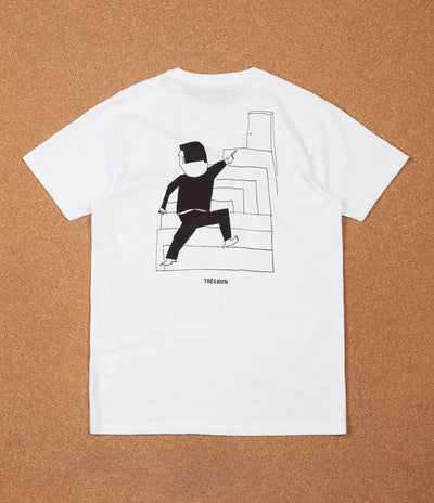 Polar X Tr̬s Bien Dane Print T-Shirt - White