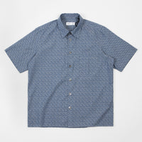 Polar X Tr̬s Bien Jacquard Tourist Shirt - Sky Blue thumbnail