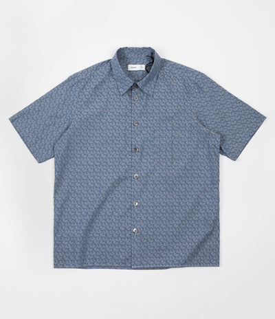 Polar X Tr̬s Bien Jacquard Tourist Shirt - Sky Blue