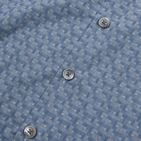 Polar X Tr̬s Bien Jacquard Tourist Shirt - Sky Blue thumbnail