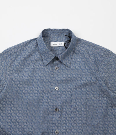 Polar X Tr̬s Bien Jacquard Tourist Shirt - Sky Blue