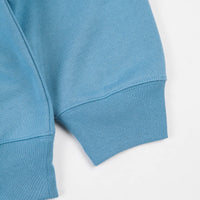 Polar Zip Neck Sweatshirt - Blue thumbnail