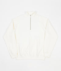 Polar Zip Neck Sweatshirt - Ivory