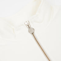 Polar Zip Neck Sweatshirt - Ivory thumbnail