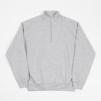 Polar Zip Neck Sweatshirt - Sport Grey thumbnail