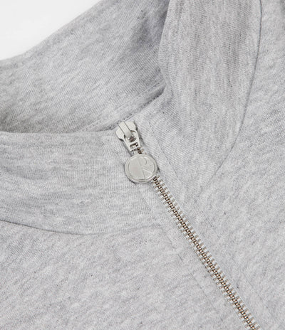 Polar Zip Neck Sweatshirt - Sport Grey