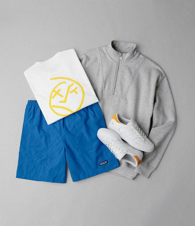 Polar Zip Neck Sweatshirt - Sport Grey