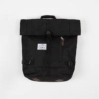 Poler Classic Rolltop Backpack - Black / Brown thumbnail