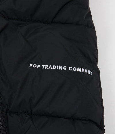 Pop Trading Company Alex Padded Jacket - Black