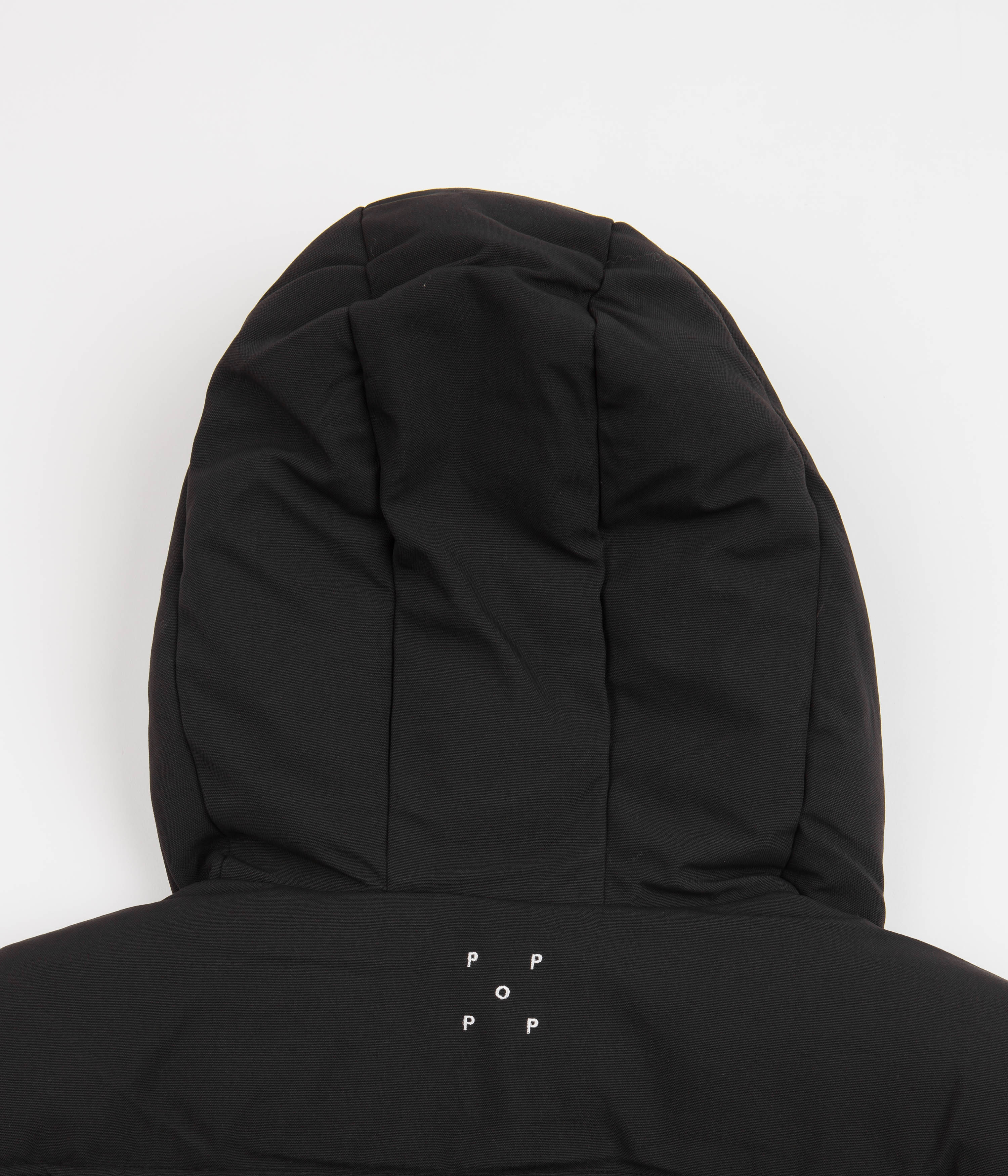 Pop Trading Company Alex Puffer Jacket - Black | flatspot