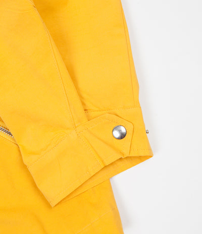 Pop Trading Company AMS Hooded Jacket - Burnt Yellow