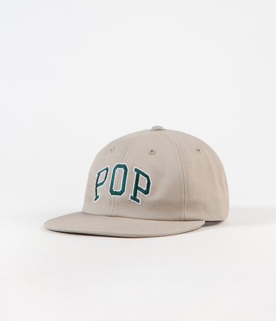 Pop Trading Company Arch Cap - Khaki