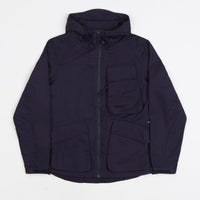 Pop Trading Company Big Pocket Hooded Jacket - Navy thumbnail