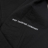 Pop Trading Company Big Pocket Overshirt - Black Seersucker thumbnail