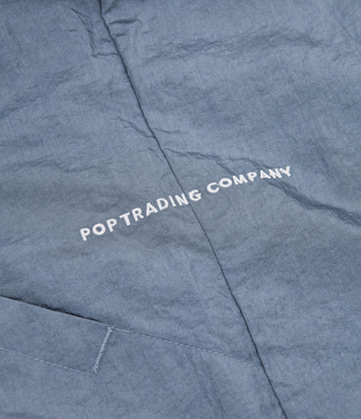 Pop Trading Company Big Pocket Shirt Jacket - Blue Shadow