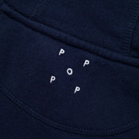 Pop Trading Company Captain Embroidery Hoodie - Navy thumbnail