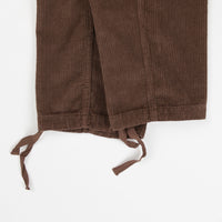 Pop Trading Company Cord Cargo Pants - Brown thumbnail