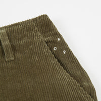 Pop Trading Company Corduroy Cargo Pants - Hunting Green thumbnail