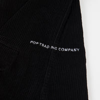 Pop Trading Company Corduroy Suit Jacket - Black thumbnail