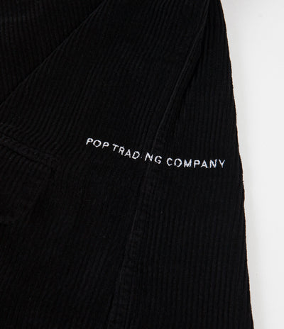 Pop Trading Company Corduroy Suit Jacket - Black