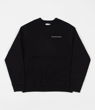 Pop Trading Company Delta Crewneck Sweatshirt - Black