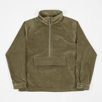 Pop Trading Company DRS Halfzip Jacket - Hunting Green thumbnail