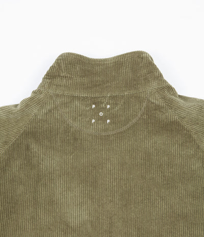 Pop Trading Company DRS Halfzip Jacket - Hunting Green