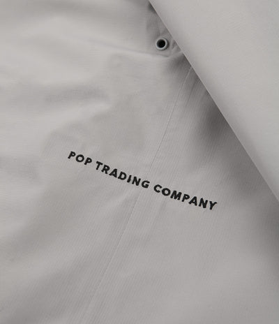 Pop Trading Company DRS Halfzip Jacket - Light Grey