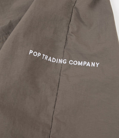 Pop Trading Company DRS Halfzip Jacket - Olive Crisp