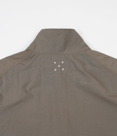Pop Trading Company DRS Halfzip Jacket - Olive Crisp