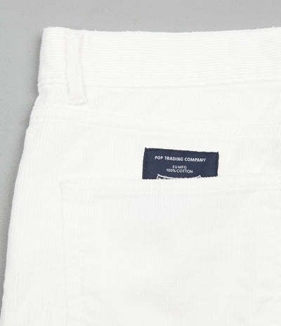 Pop Trading Company DRS Pants - Off White Cord