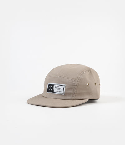 Pop Trading Company Fivestar 5 Panel Cap - Khaki