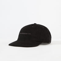 Pop Trading Company Flexfoam Cap - Black Minicord thumbnail