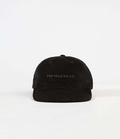Pop Trading Company Flexfoam Cap - Black Minicord