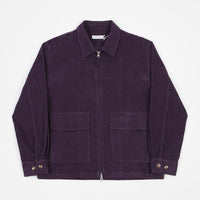 Pop Trading Company Fullzip Jacket - Dark Purple thumbnail