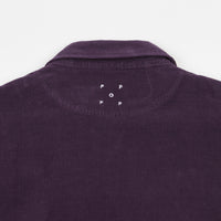 Pop Trading Company Fullzip Jacket - Dark Purple thumbnail
